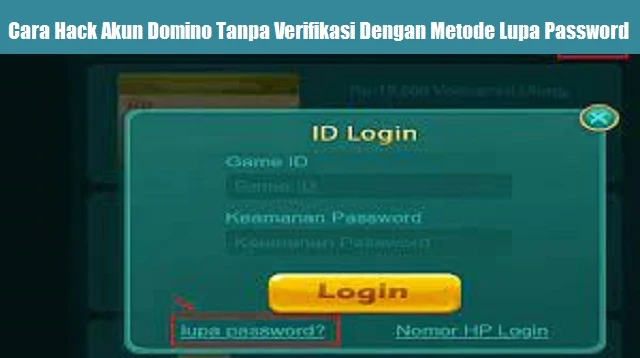 Cara Hack Akun Domino Tanpa Verifikasi