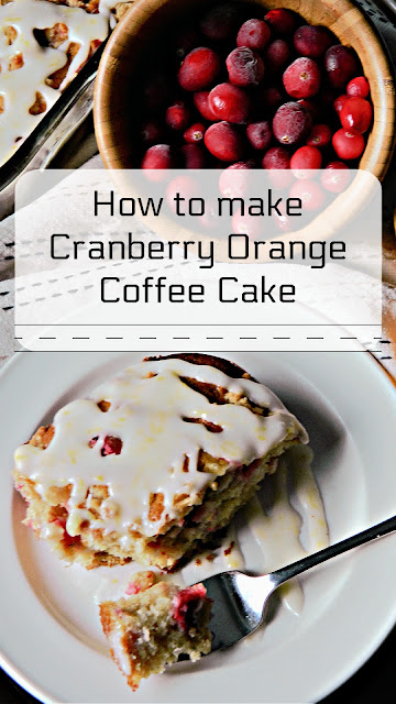 Cranberry Orange Coffee Cake Pin