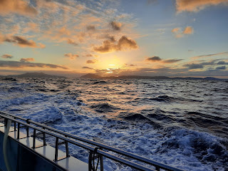 sunset, Tasmania east coast