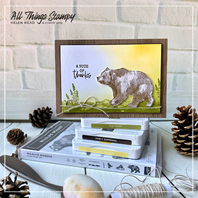 Wildlife Wonder Stampin Up card ideas