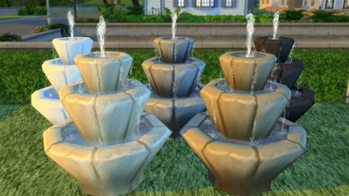 The Sims 4 Fountains