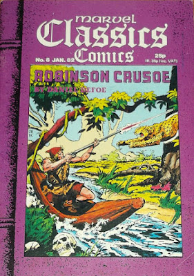 Marvel Classics Comics #8, Robinson Crusoe, Marvel UK