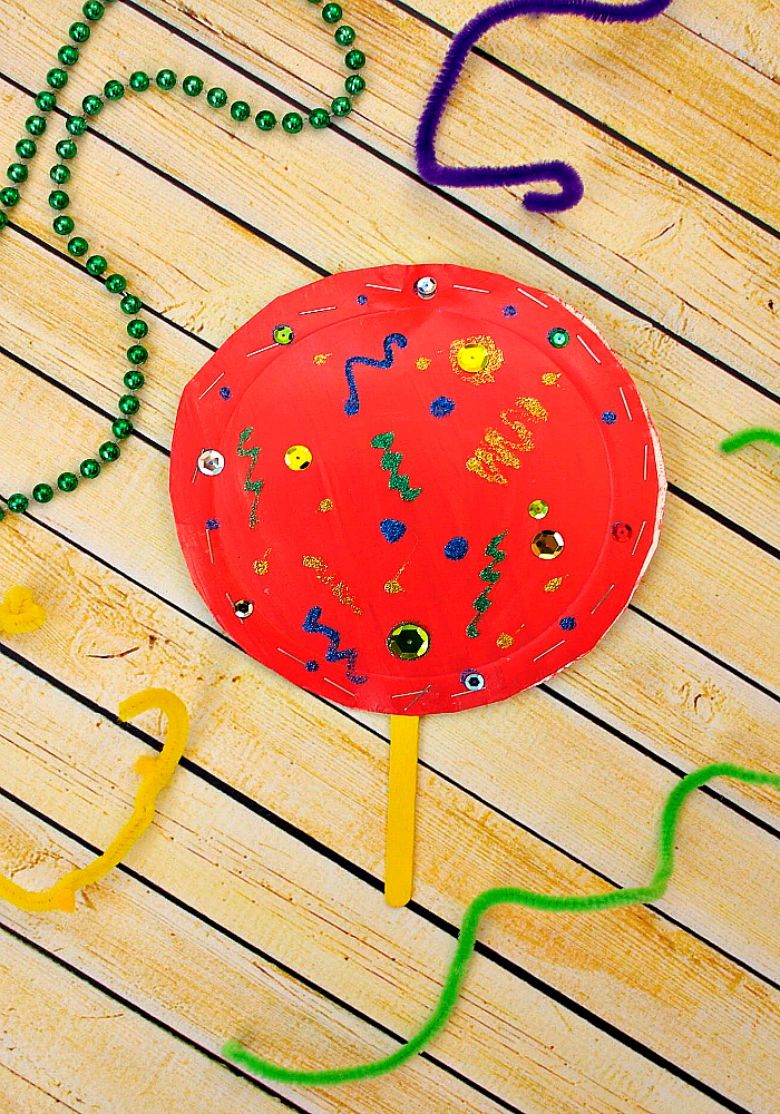 Chinese New Year shaker craft for kids