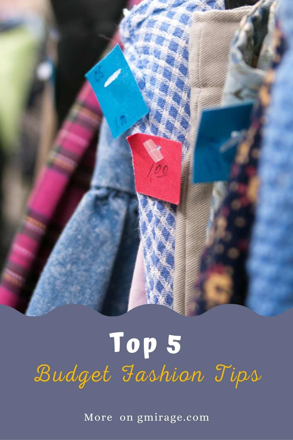 5 budget fashion tips