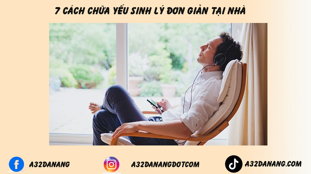 Thư giãn nghỉ ngơi cải thiện sinh lý nam