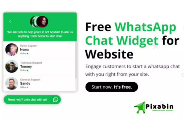 Stylish Whatsapp Chat Widget on Blogger