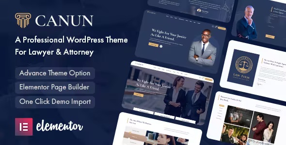 Best Lawyer & Attorney WordPress Theme