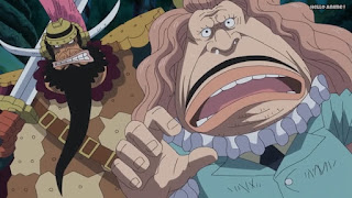 ワンピースアニメ WCI編 797話 クラッカー ビスケット Charlotte Cracker | ONE PIECE Episode 797