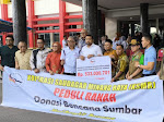 Diterima Wagub Audy, Koperasi Saudagar Minang Raya serahkan  Bantuan Rp 533.000.701 Untuk Bencana Banjir dan Galodo