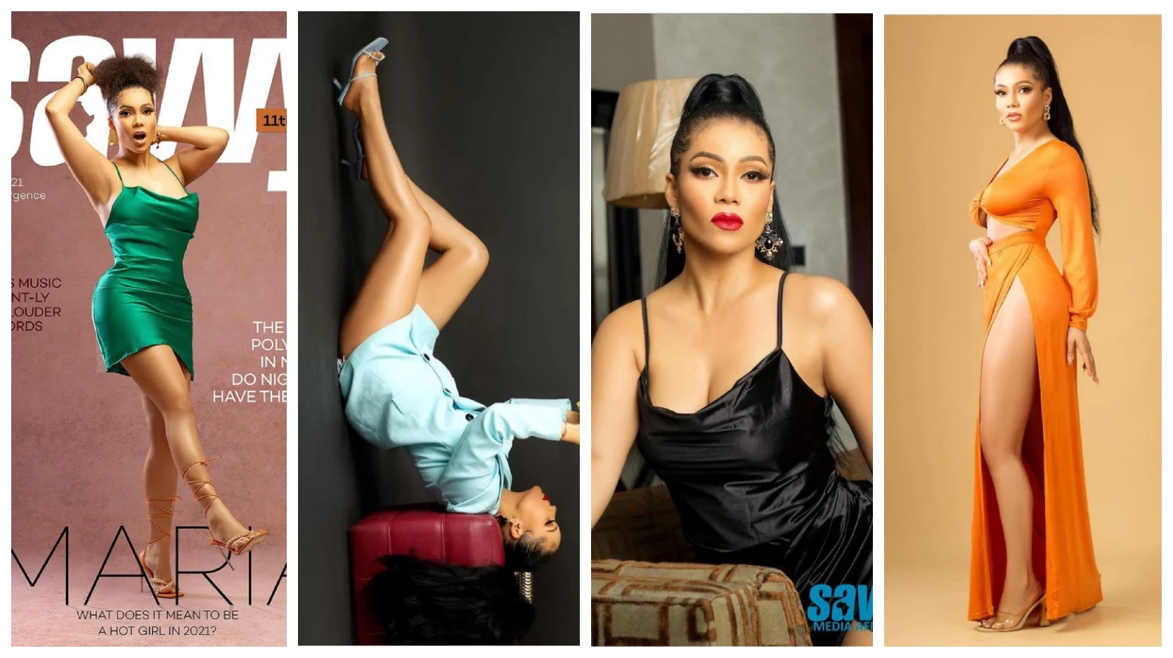 BBNaija: Maria becomes the cover girl for Savvy 11th edition (See pictures)