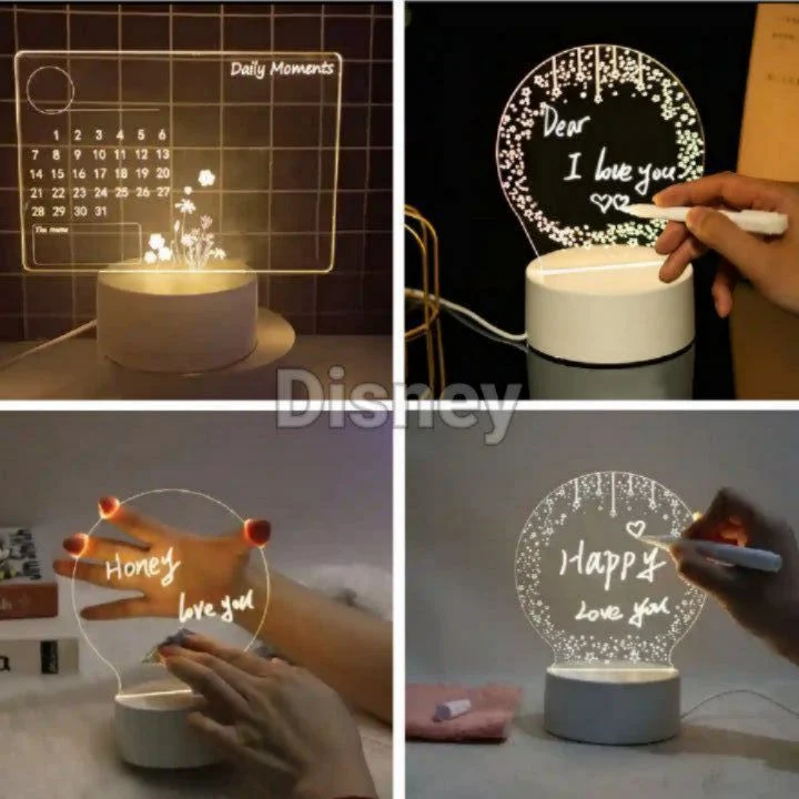 Message Board with LED Bead Lamp
