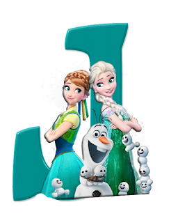 Abecedario de Frozen Fever.