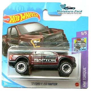 Hot Wheels, 17 FORD F-150 RAPTOR