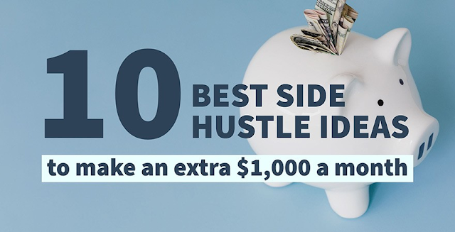 top 10 side hustles from home    