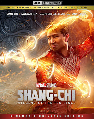 Shang-Chi and the Legend of the Ten Rings DVD Blu-ray 4K