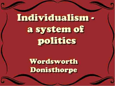 Individualism, a system of politics