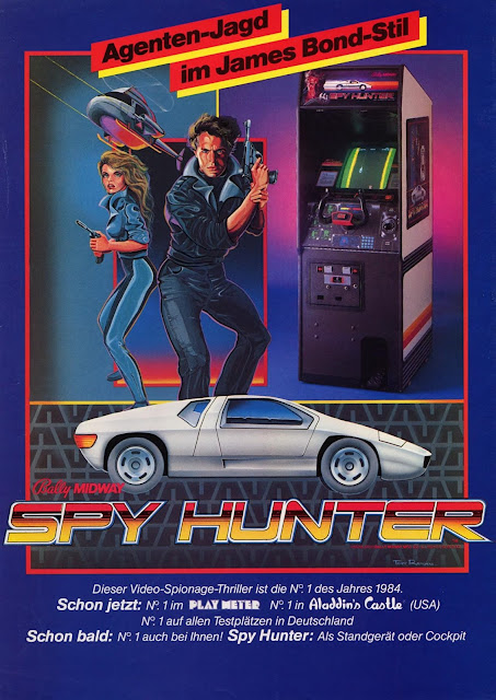 Arcade Flyer Spy Hunter - 1983