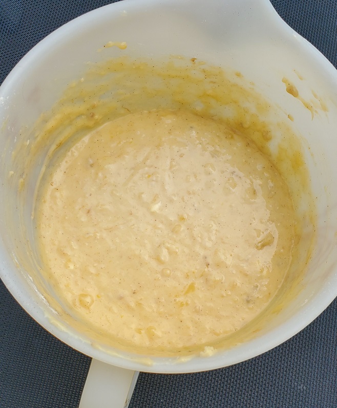 banana bread batter