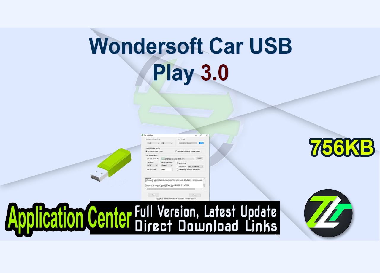 Wondersoft Car USB Play 3.0