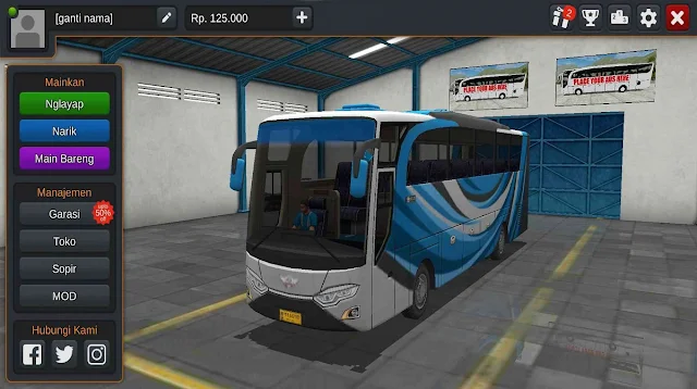 Livery BUSSID Keren