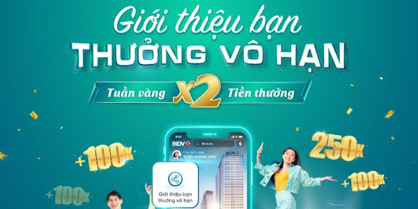 Cách nhận combo 350.000đ từ ngân hàng BIDV