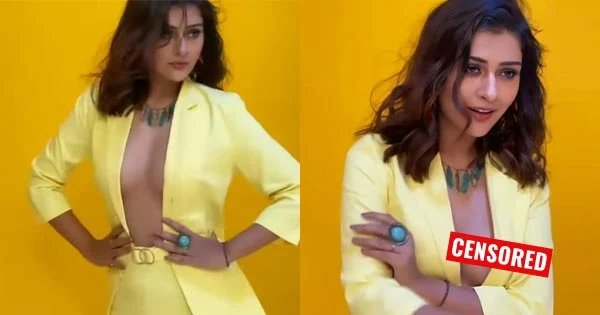 payal rajput nip slip video wardrobe malfunction