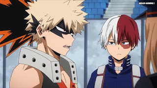 ヒロアカ アニメ 4期17話 爆豪勝己 轟焦凍 | 僕のヒーローアカデミア80話 仮免補講 My Hero Academia