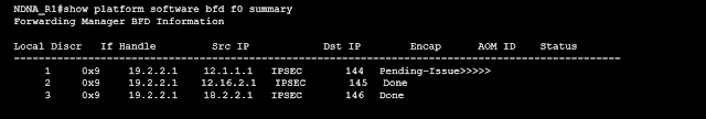 Cisco SDWAN BFD