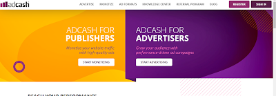 Adcash Ad Network For Small Publishers
