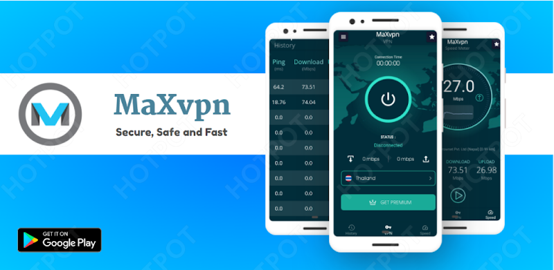 Max VPN High Secure, Safe & Fast Free Server