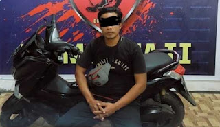 
Terduga Penadah Motor Oknum Polisi Diciduk Tim Puma 2 Polres Bima Kota
