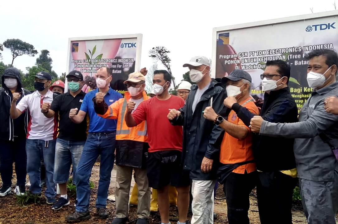 Perusahaan Asing Tanam Pohon di DTA Waduk Duriangkang, Ini Kata Wakil Kepala BP Batam
