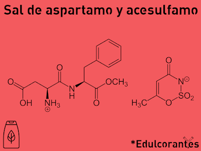 Toda la información sobre el edulcorante sal de aspartamo y acesulfamo en *Edulcorant.es