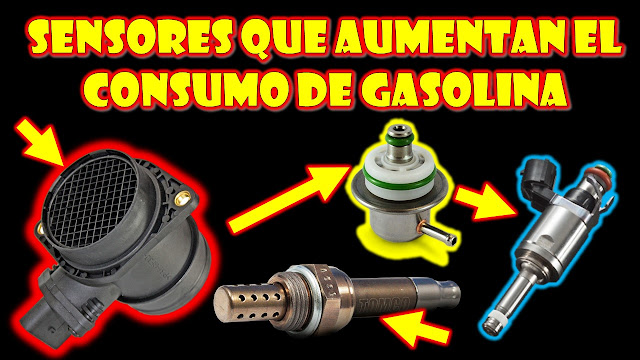 QUE CAUSA EL CONSUMO EXCESIVO DE GASOLINA - SENSORES QUE HACEN QUE TU AUTO CONSUMA COMBISTIBLE