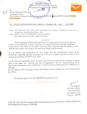 No further recovery of arrears of 7th CPC by DDOs until Directorate clarification is received - TN Circle instructions 