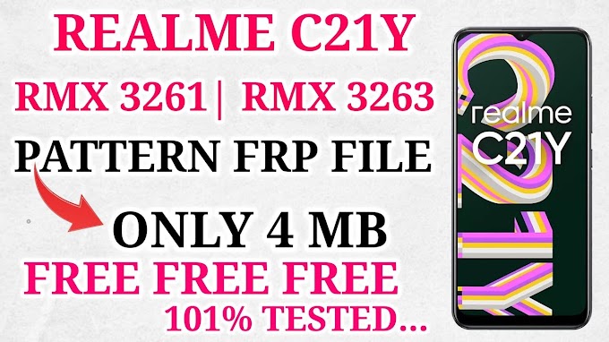 Realme C21Y RMX3261/RMX3263 Unlock & Frp File BY Softichnic