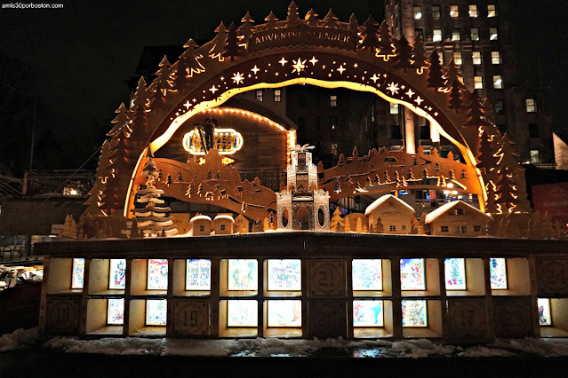 Calendario de Adviento del Mercado de Navidad de Quebec