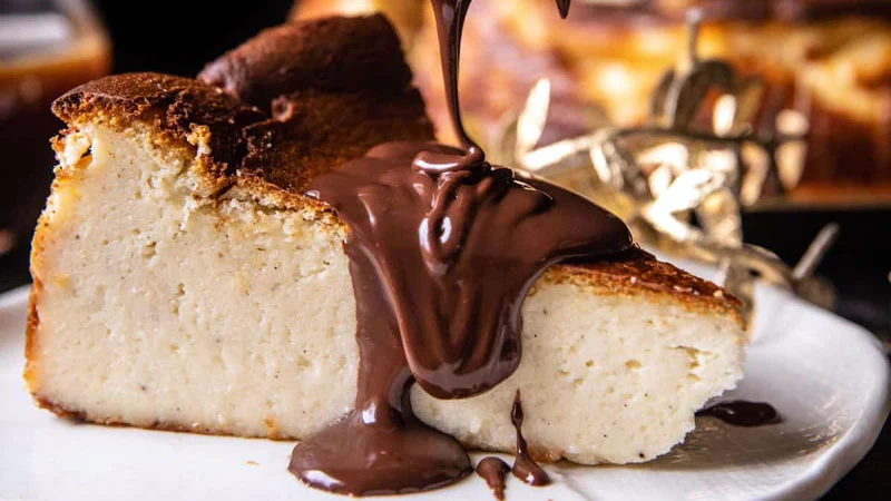 Vanilla Burnt Basque Cheesecake