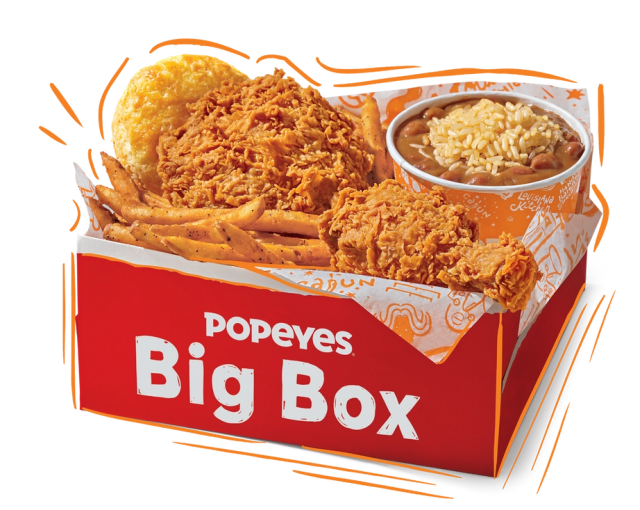 Popeyes Offers Big Box Meal for $5 Online for Fall 2022
