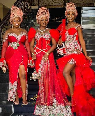 African Lace Dress Styles | African Dresses Styles Lace.