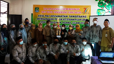 UPT Satuan Pendidikan SDN Tangerang 4 Raih Juara Umum PAI 2022