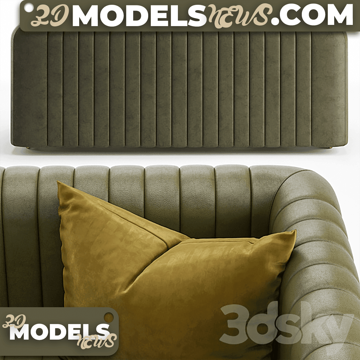 Sofa model rivers modern style 3