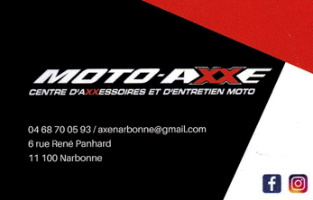 NOTRE PARTENAIRE MOTO AXXE NARBONNE