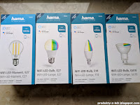 Żarówki Smart LED z Wi-Fi Hama z Biedronki