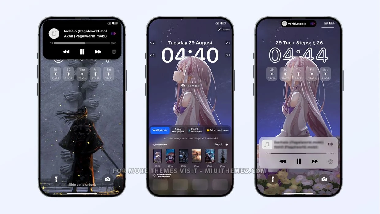 iOSStarWorld Version 5.0 MIUI theme