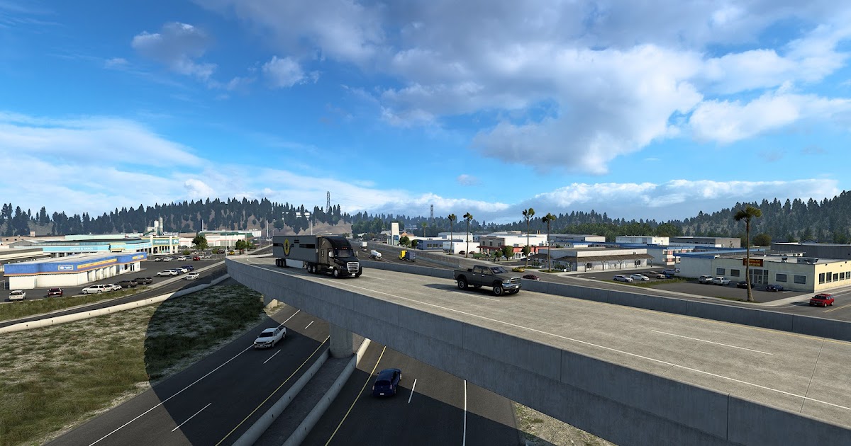 American Truck Simulator's massive California overhaul continues in latest  update