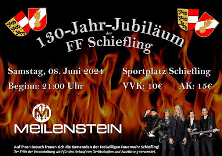 130 Jahr Jubiläum der Freiwilligen Feuerwehr Schiefling