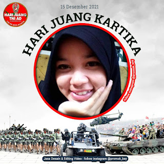 Unik Banget √11 Link Twibbon Hari Juang Kartika TNI AD 2021, Pasti Keren Upload di MEDSOS