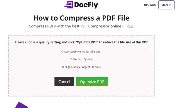 تقليل حجم ملف PDF على الموقع الإلكتروني 3