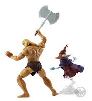 Mattel Masters of the Universe Revelation Savage He-Man and Orko figure pack